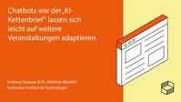 Alt-Text: Titelbild mit orangeem Hintergrund links, gelbem Hintergrund rechts, eine stilisierte Webseiten-Illustration.