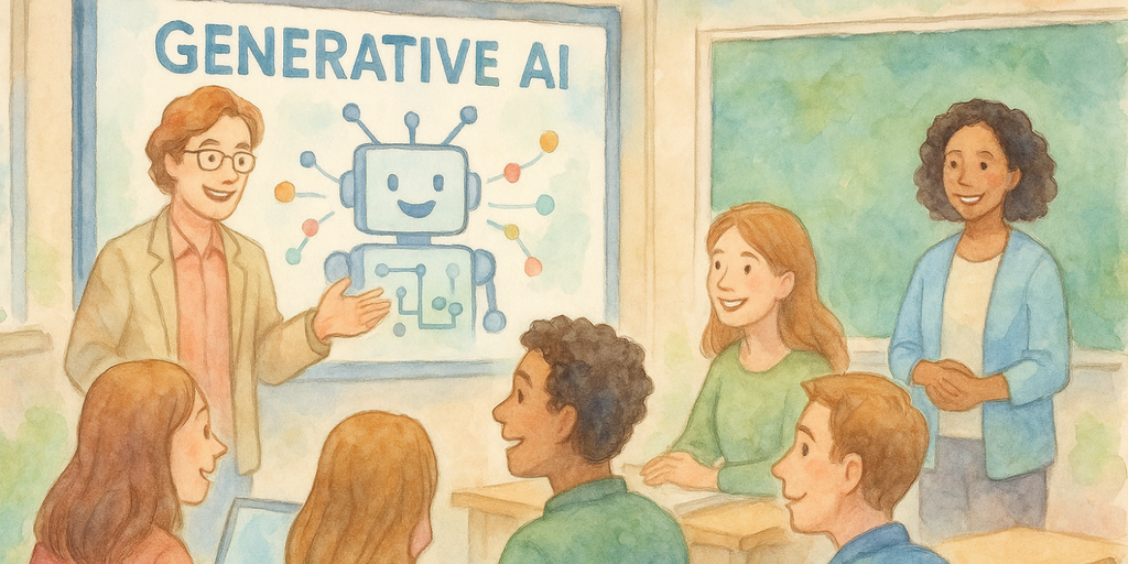 Studierende und Lehrende in Lehrsituation