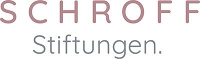Logo der SCHROFF? Stiftungen. Hinweis: Das Bild zeigt das Logo "SCHROFF Stiftungen" bzw. "SCHROFF Stiftung".